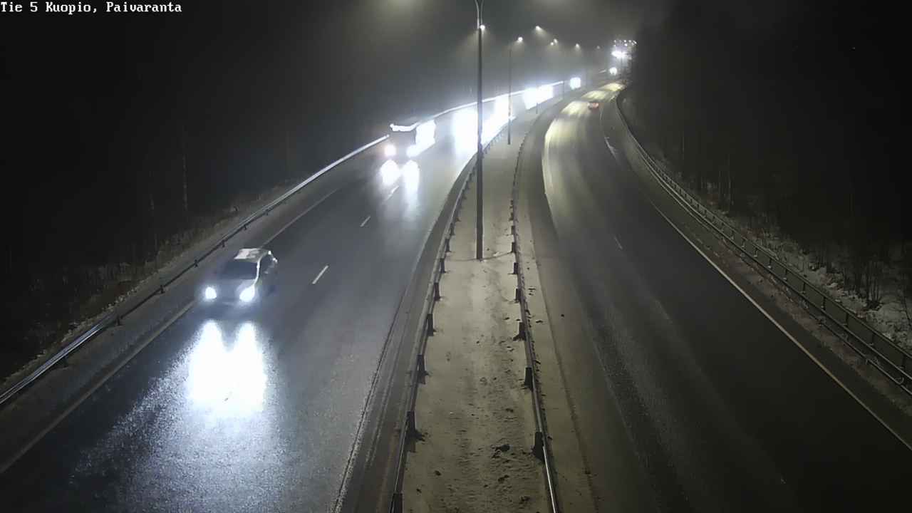 Weather Camera Image Road 5 Kuopio, Päiväranta, Kuopio, Pohjois-Savo