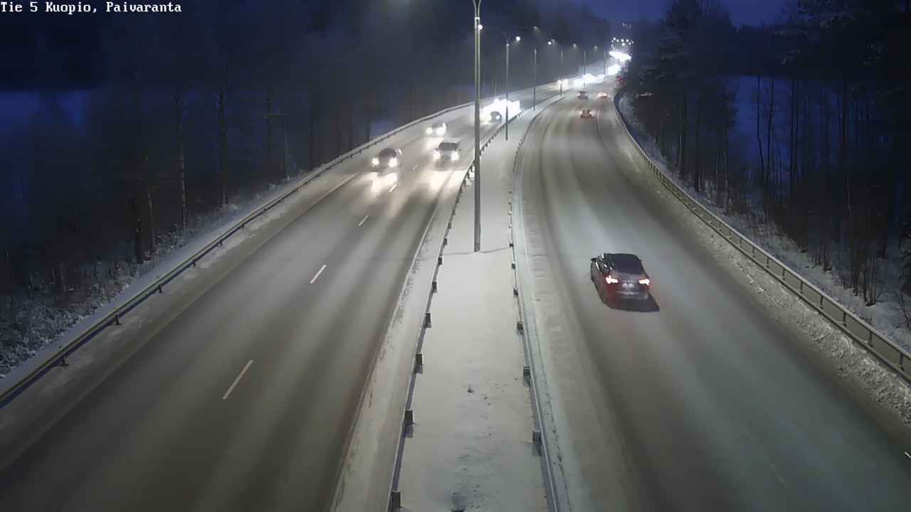 Kelikamerat Kuva Tie 5 Kuopio, Päiväranta, Kuopio, Pohjois-Savo