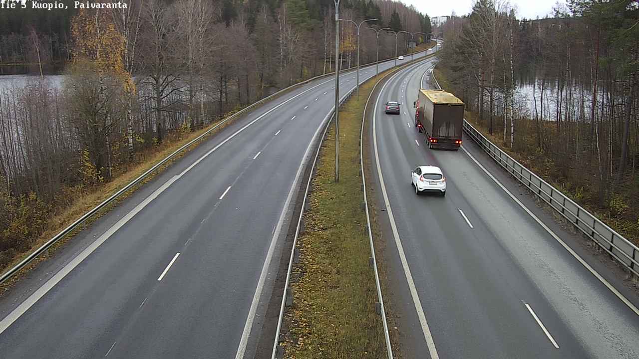 Weather Camera Image Väg 5 Kuopio, Päiväranta, Kuopio, Pohjois-Savo