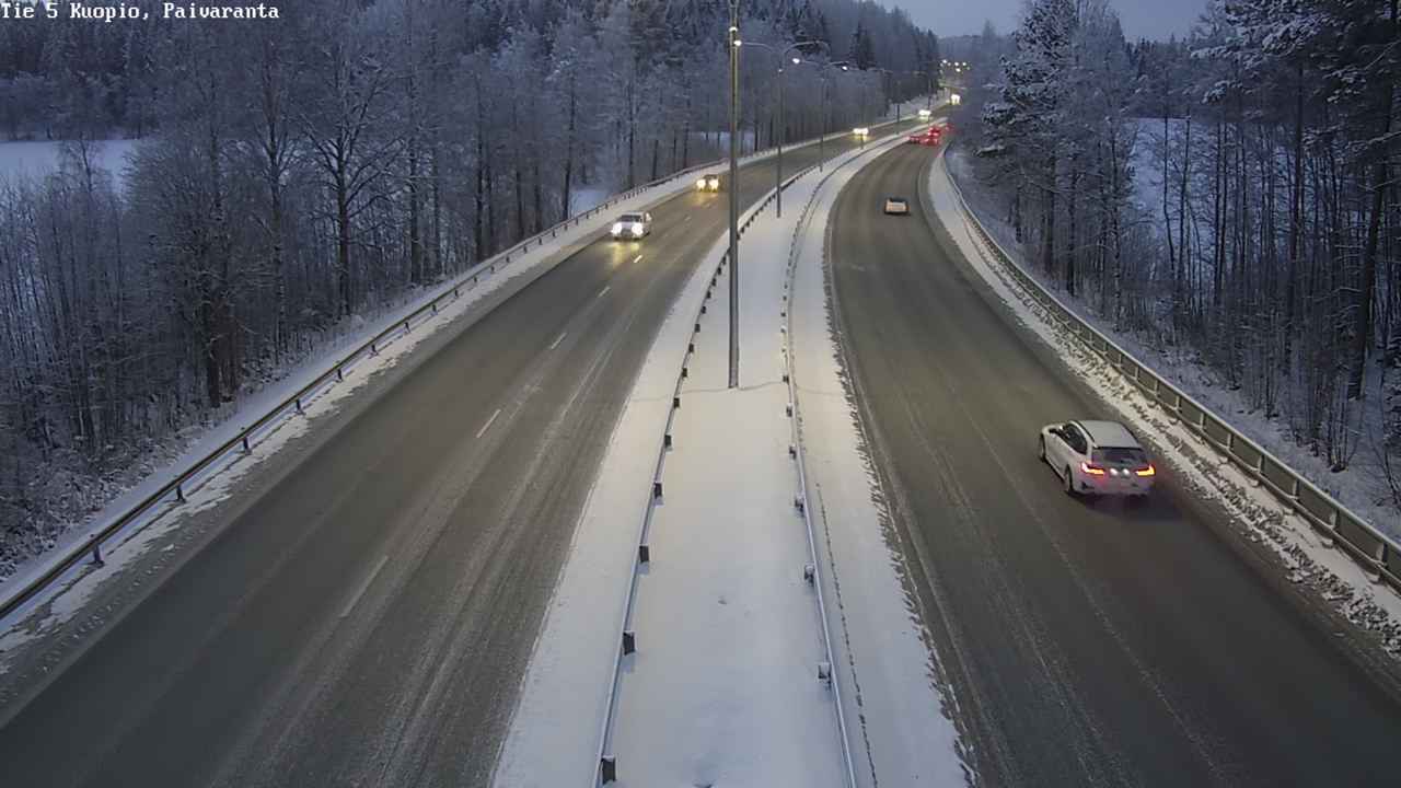 Kelikamerat Kuva Tie 5 Kuopio, Päiväranta, Kuopio, Pohjois-Savo