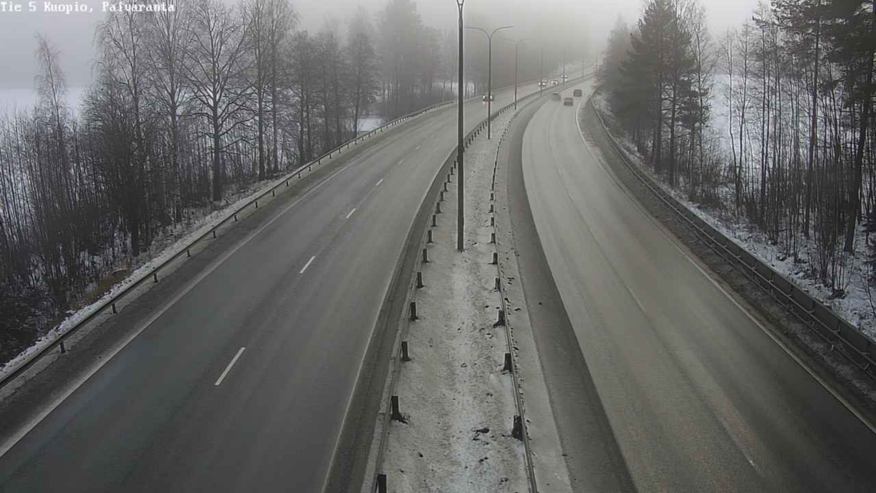 Weather Camera Image Road 5 Kuopio, Päiväranta, Kuopio, Pohjois-Savo