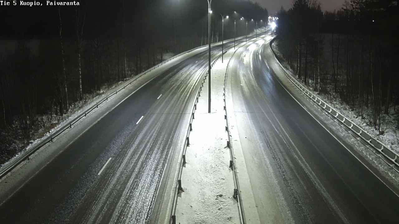 Weather Camera Image Road 5 Kuopio, Päiväranta, Kuopio, Pohjois-Savo