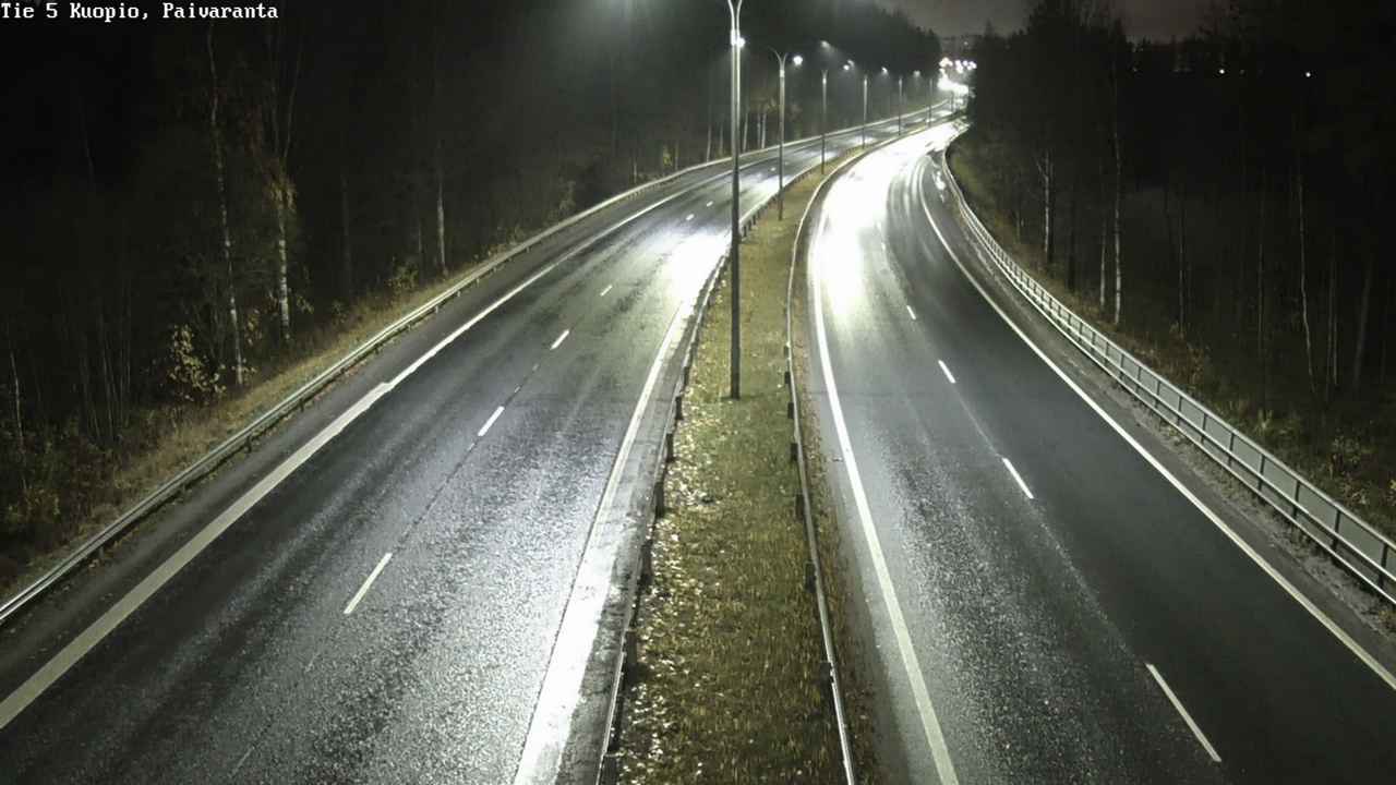 Weather Camera Image Road 5 Kuopio, Päiväranta, Kuopio, Pohjois-Savo