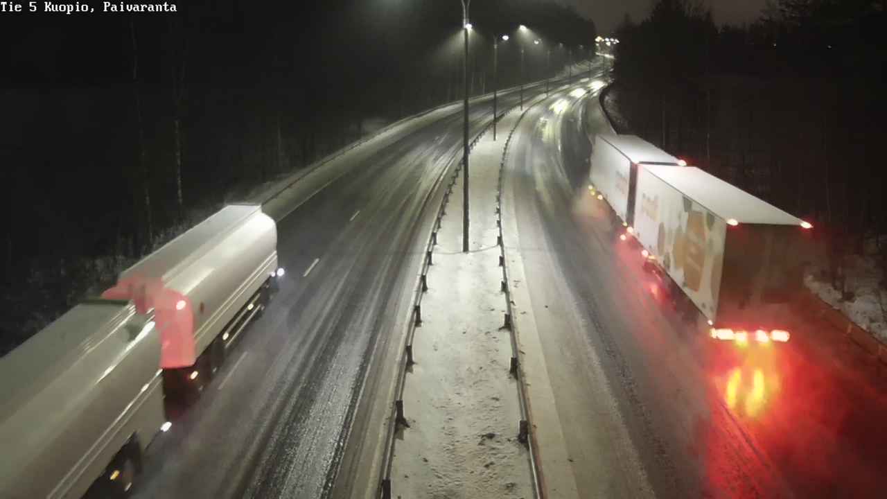 Weather Camera Image Road 5 Kuopio, Päiväranta, Kuopio, Pohjois-Savo