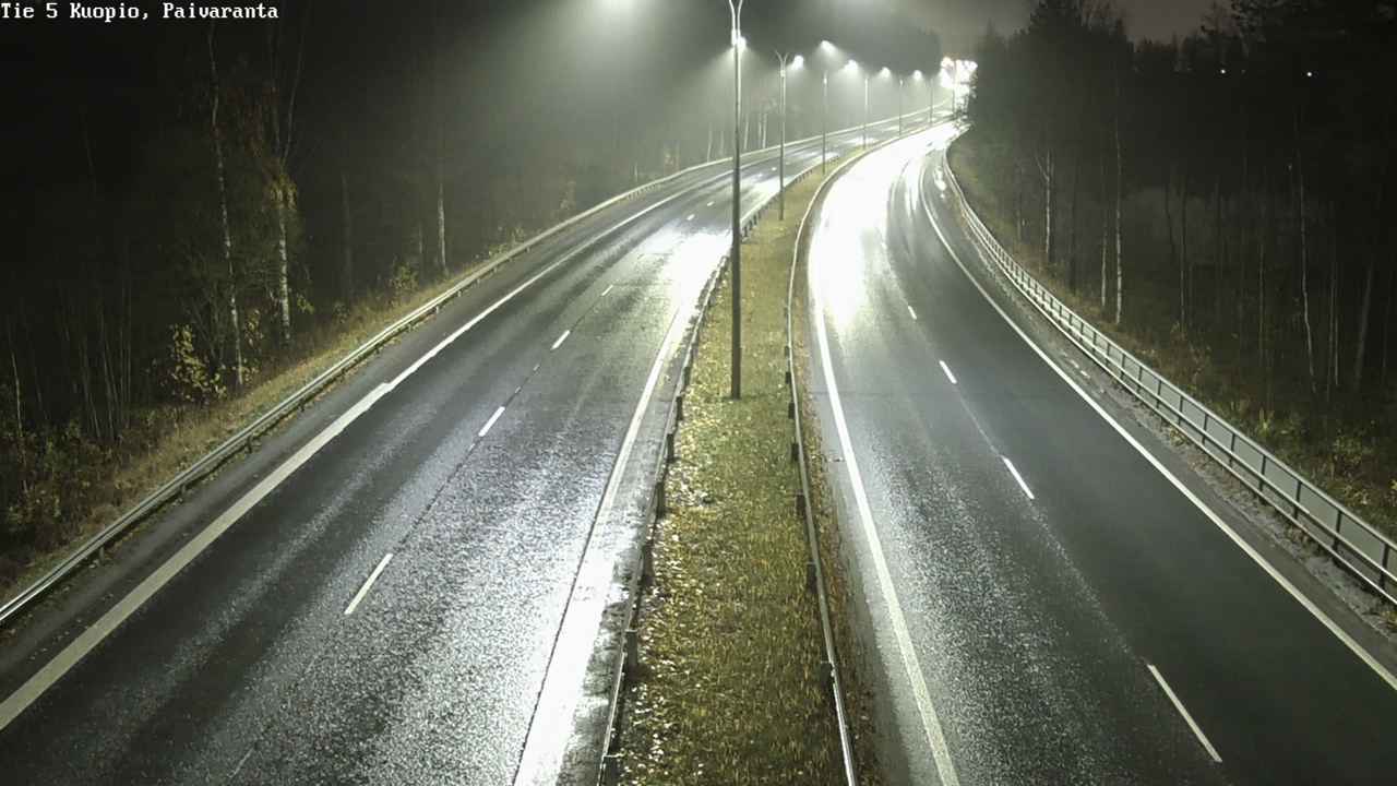 Weather Camera Image Road 5 Kuopio, Päiväranta, Kuopio, Pohjois-Savo