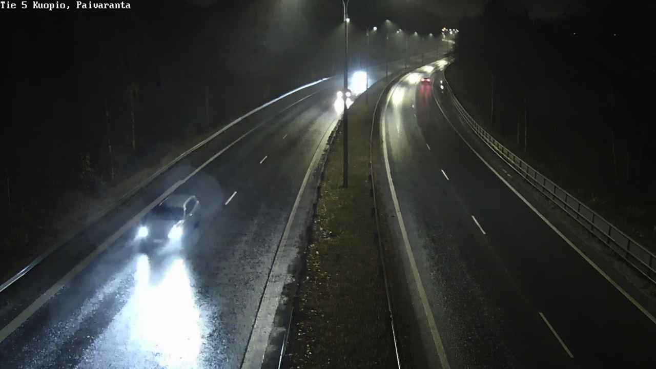 Weather Camera Image Road 5 Kuopio, Päiväranta, Kuopio, Pohjois-Savo
