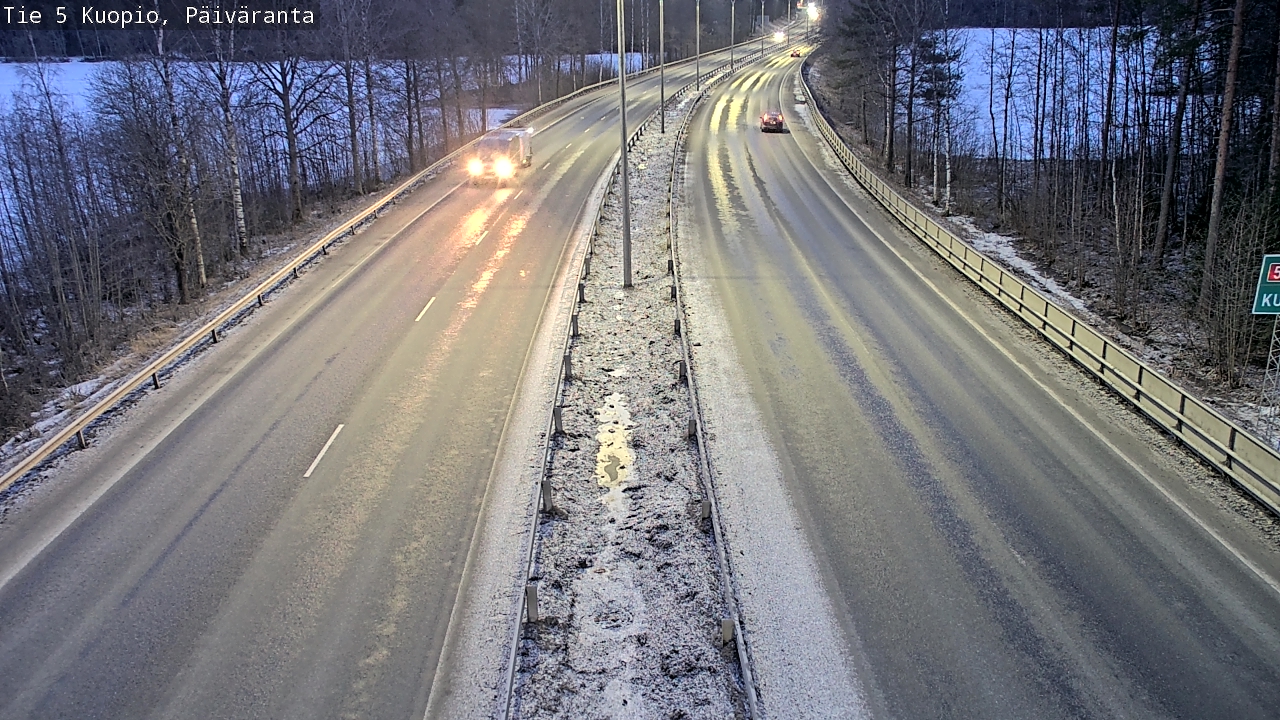 Kelikamerat Kuva Tie 5 Kuopio, Päiväranta, Kuopio, Pohjois-Savo