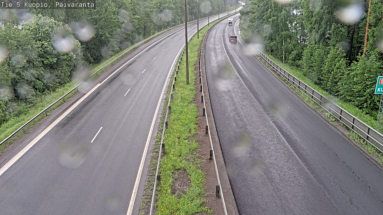 Weather Camera Image Väg 5 Kuopio, Päiväranta, Kuopio, Pohjois-Savo