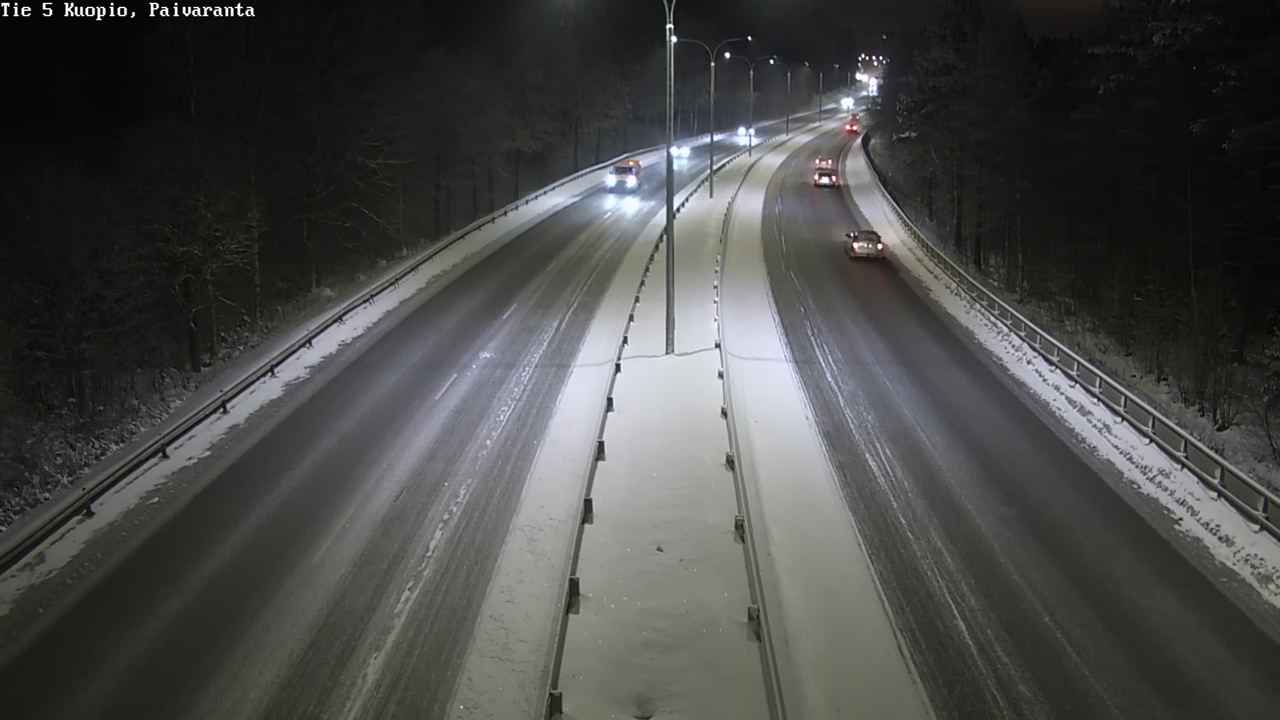 Kelikamerat Kuva Tie 5 Kuopio, Päiväranta, Kuopio, Pohjois-Savo