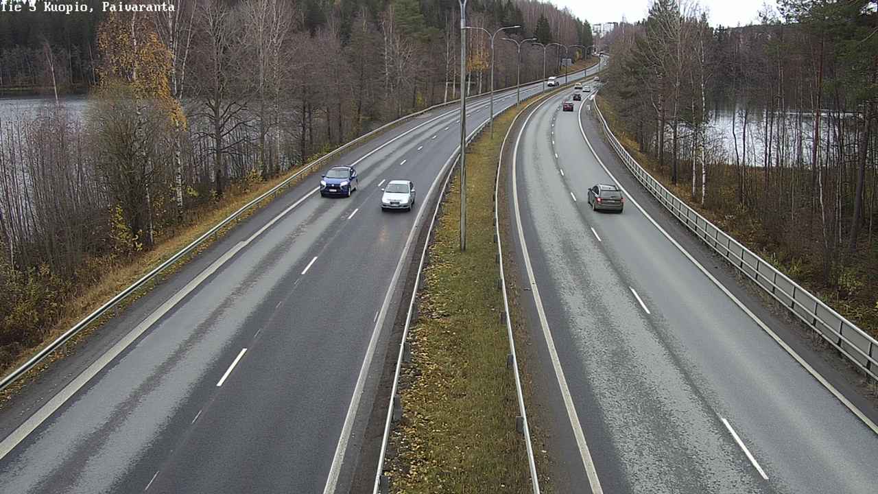 Weather Camera Image Väg 5 Kuopio, Päiväranta, Kuopio, Pohjois-Savo