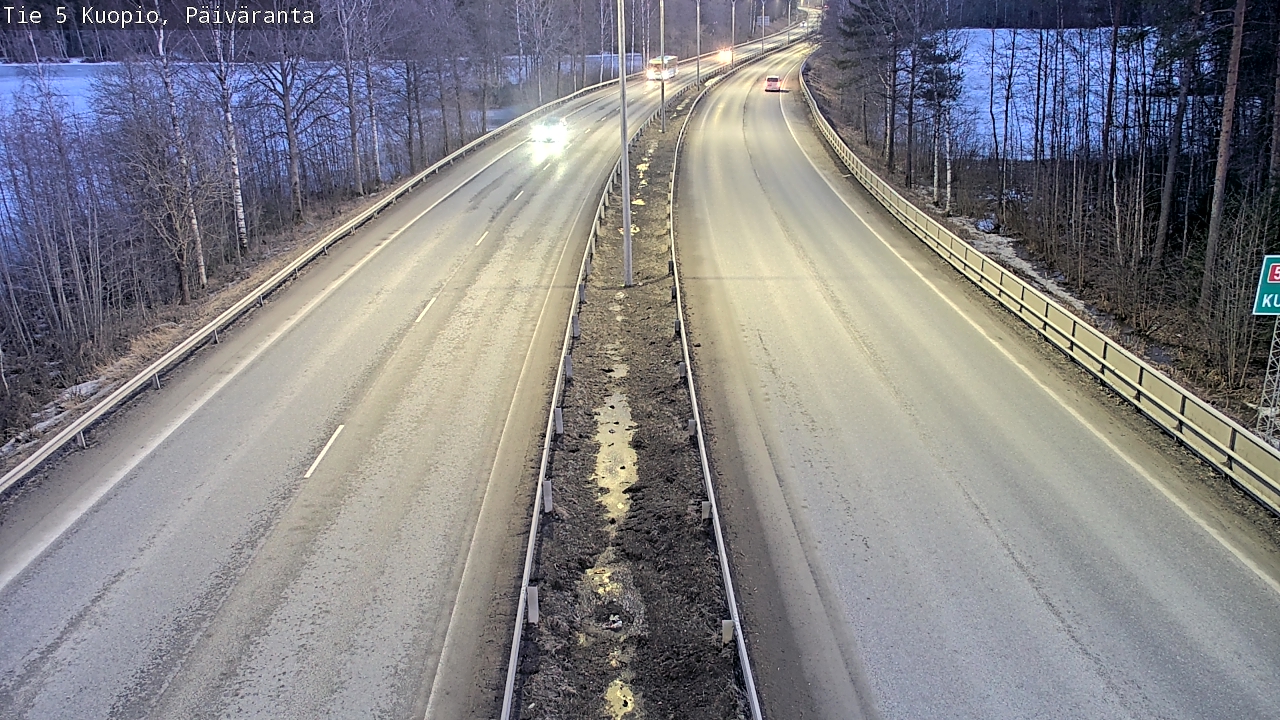 Kelikamerat Kuva Tie 5 Kuopio, Päiväranta, Kuopio, Pohjois-Savo
