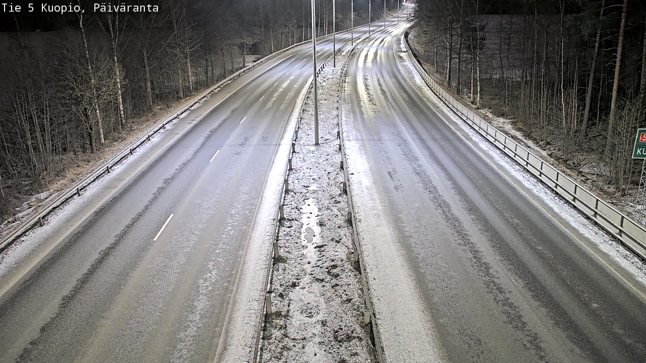 Kelikamerat Kuva Tie 5 Kuopio, Päiväranta, Kuopio, Pohjois-Savo