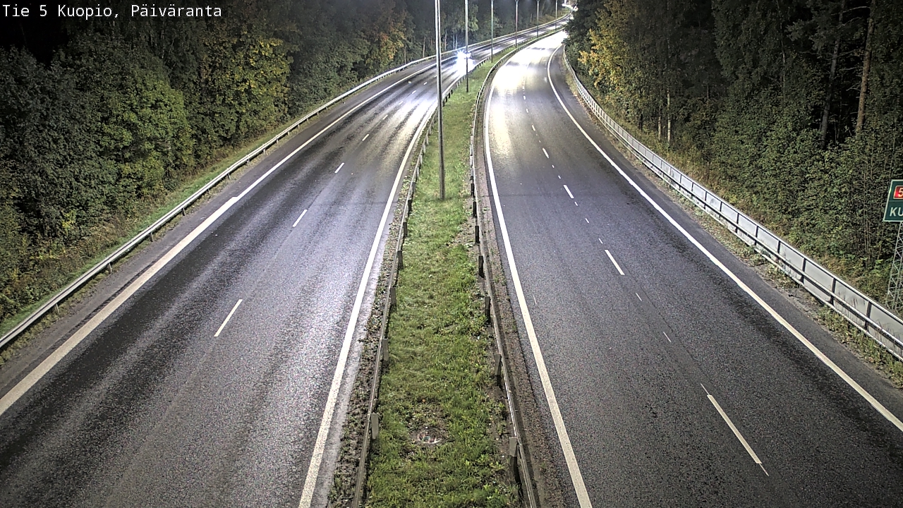 Kelikamerat Kuva Tie 5 Kuopio, Päiväranta, Kuopio, Pohjois-Savo