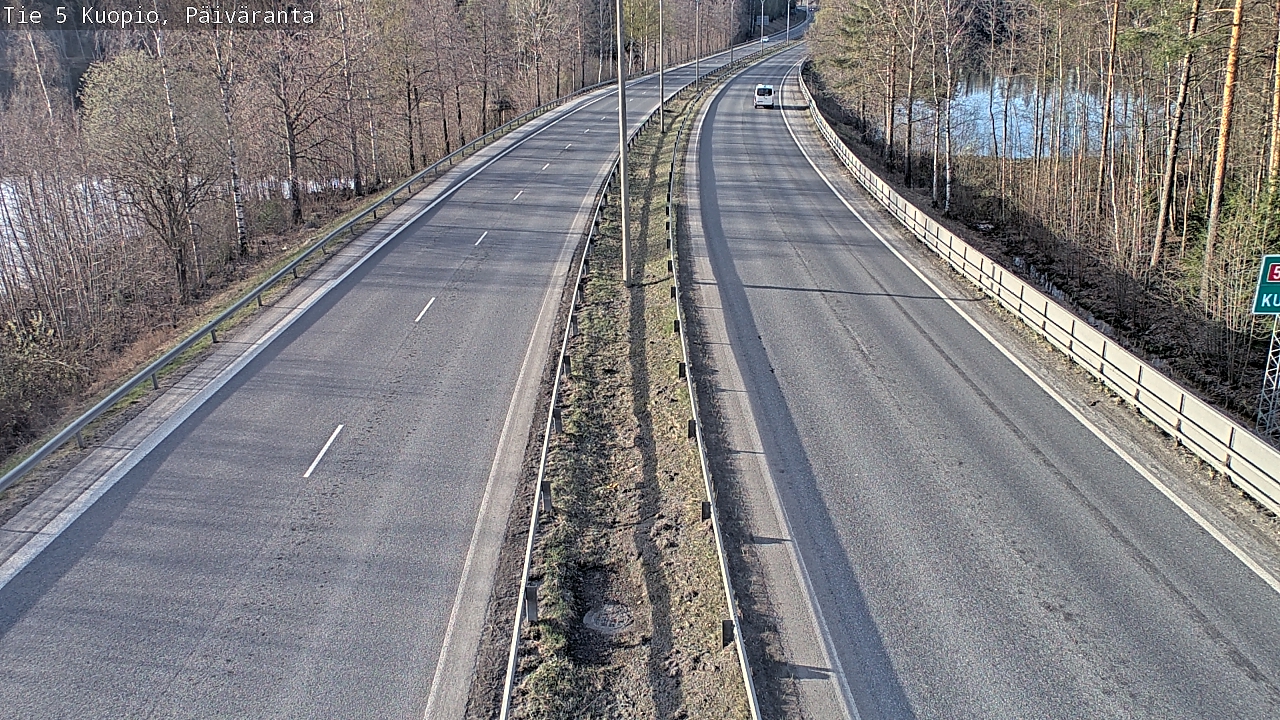Kelikamerat Kuva Tie 5 Kuopio, Päiväranta, Kuopio, Pohjois-Savo