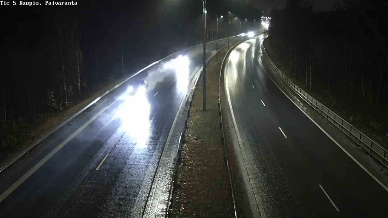 Weather Camera Image Väg 5 Kuopio, Päiväranta, Kuopio, Pohjois-Savo