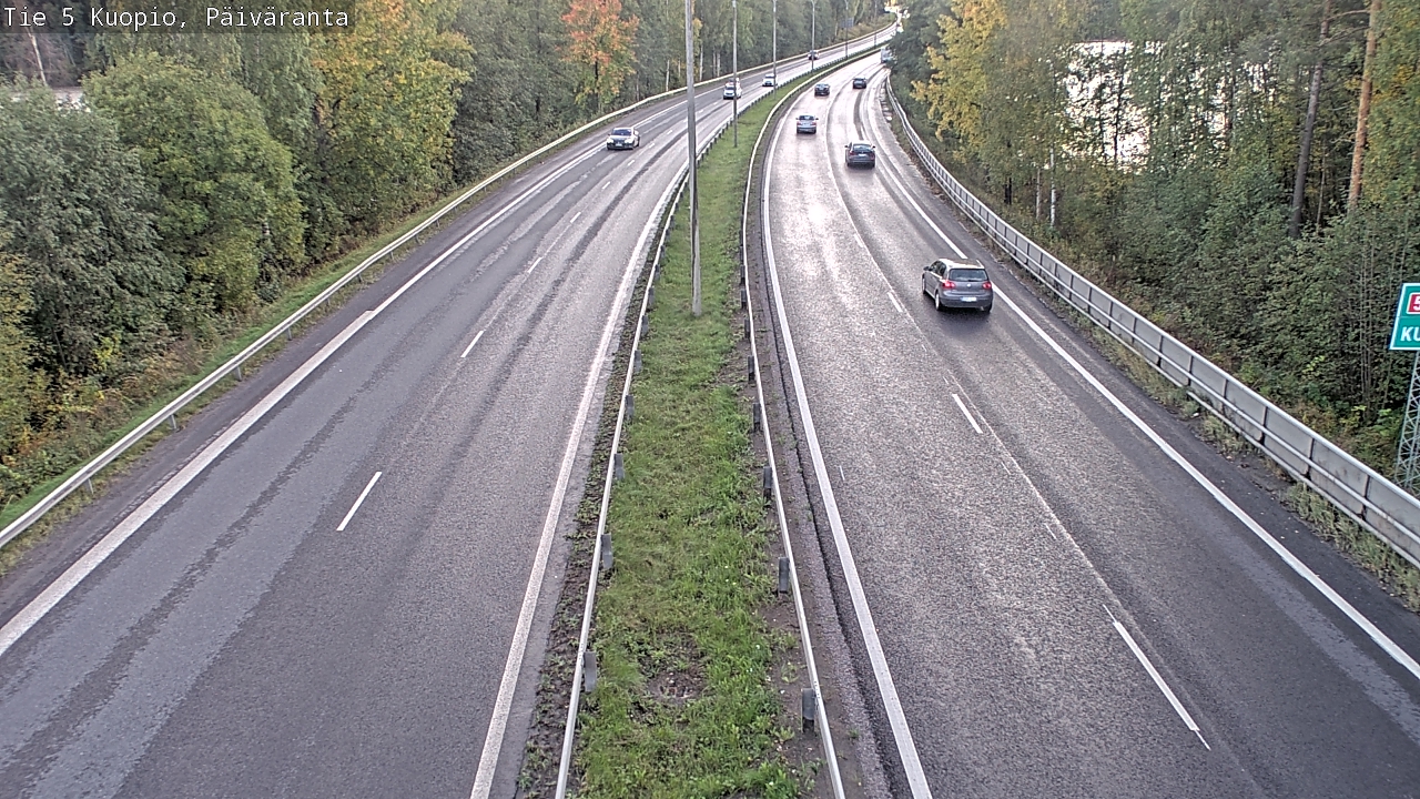 Kelikamerat Kuva Tie 5 Kuopio, Päiväranta, Kuopio, Pohjois-Savo