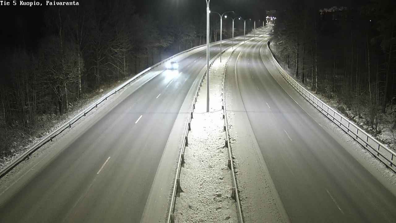 Kelikamerat Kuva Tie 5 Kuopio, Päiväranta, Kuopio, Pohjois-Savo