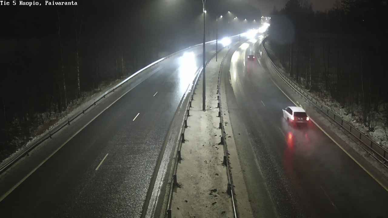 Weather Camera Image Väg 5 Kuopio, Päiväranta, Kuopio, Pohjois-Savo