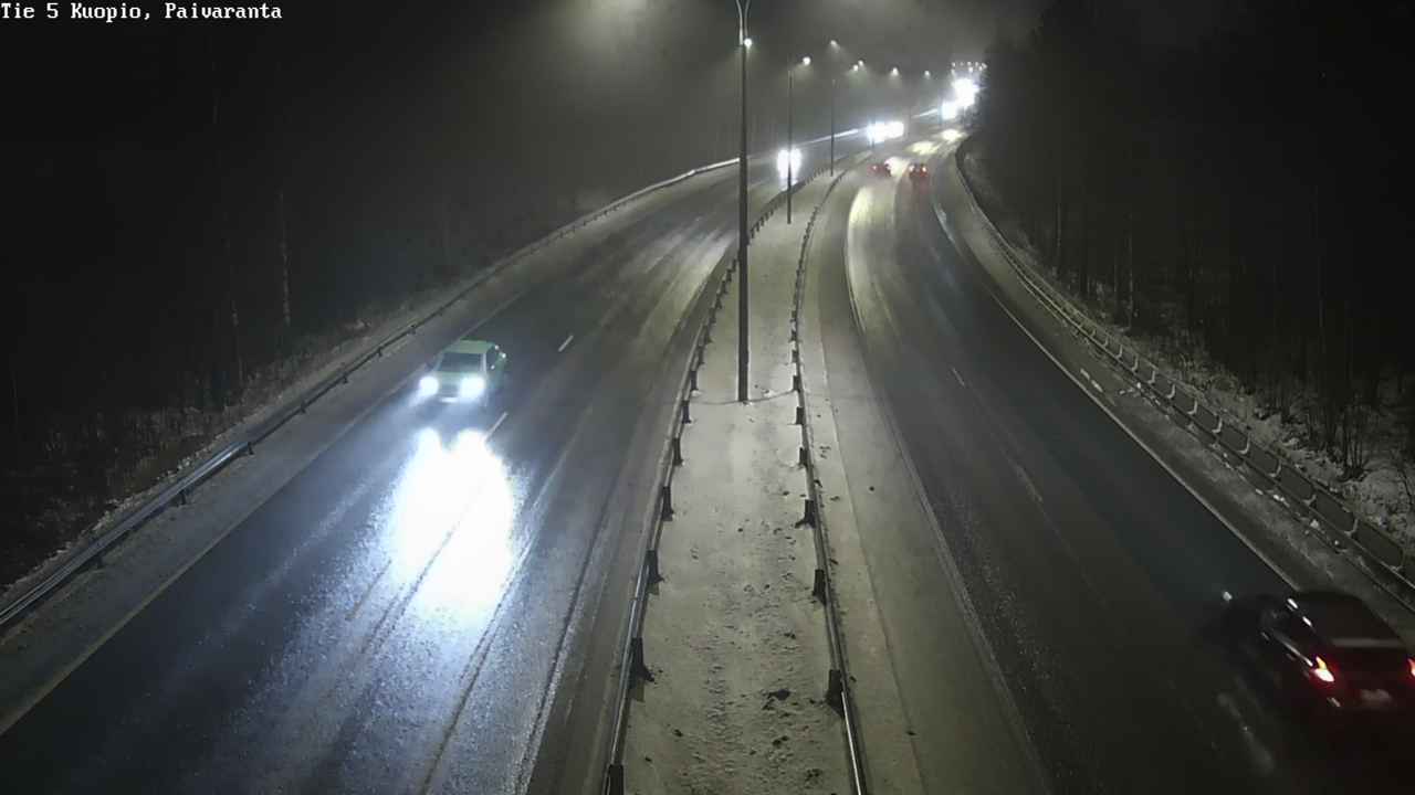 Weather Camera Image Road 5 Kuopio, Päiväranta, Kuopio, Pohjois-Savo
