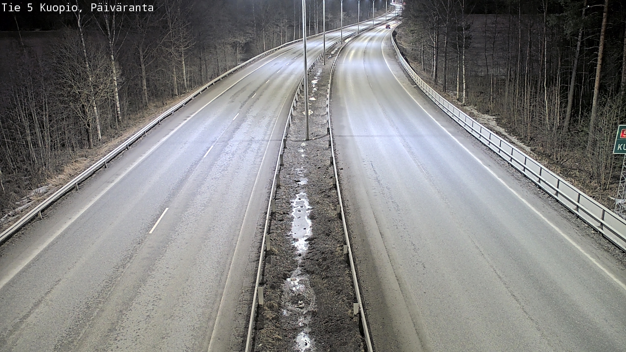 Kelikamerat Kuva Tie 5 Kuopio, Päiväranta, Kuopio, Pohjois-Savo