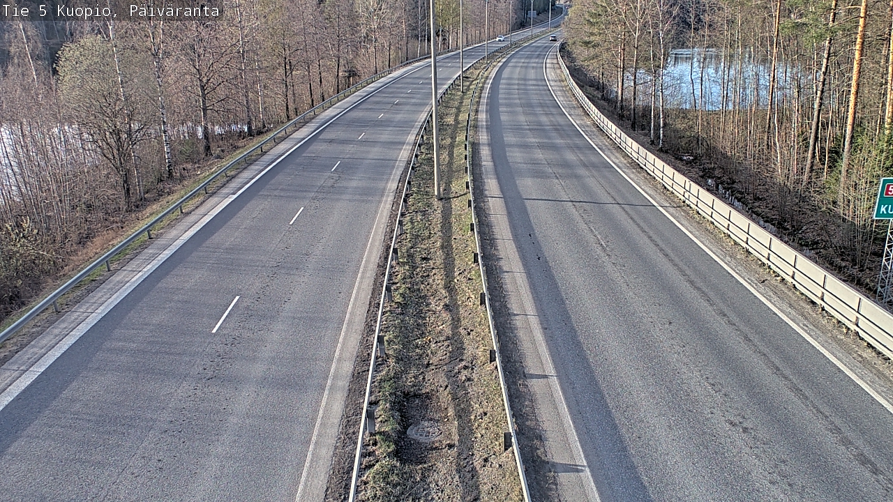 Kelikamerat Kuva Tie 5 Kuopio, Päiväranta, Kuopio, Pohjois-Savo