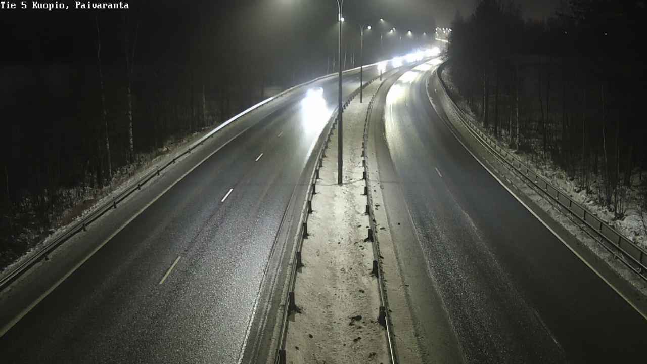 Weather Camera Image Road 5 Kuopio, Päiväranta, Kuopio, Pohjois-Savo