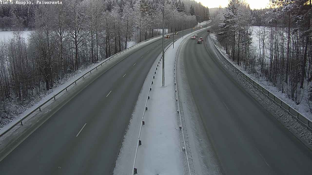 Weather Camera Image Väg 5 Kuopio, Päiväranta, Kuopio, Pohjois-Savo