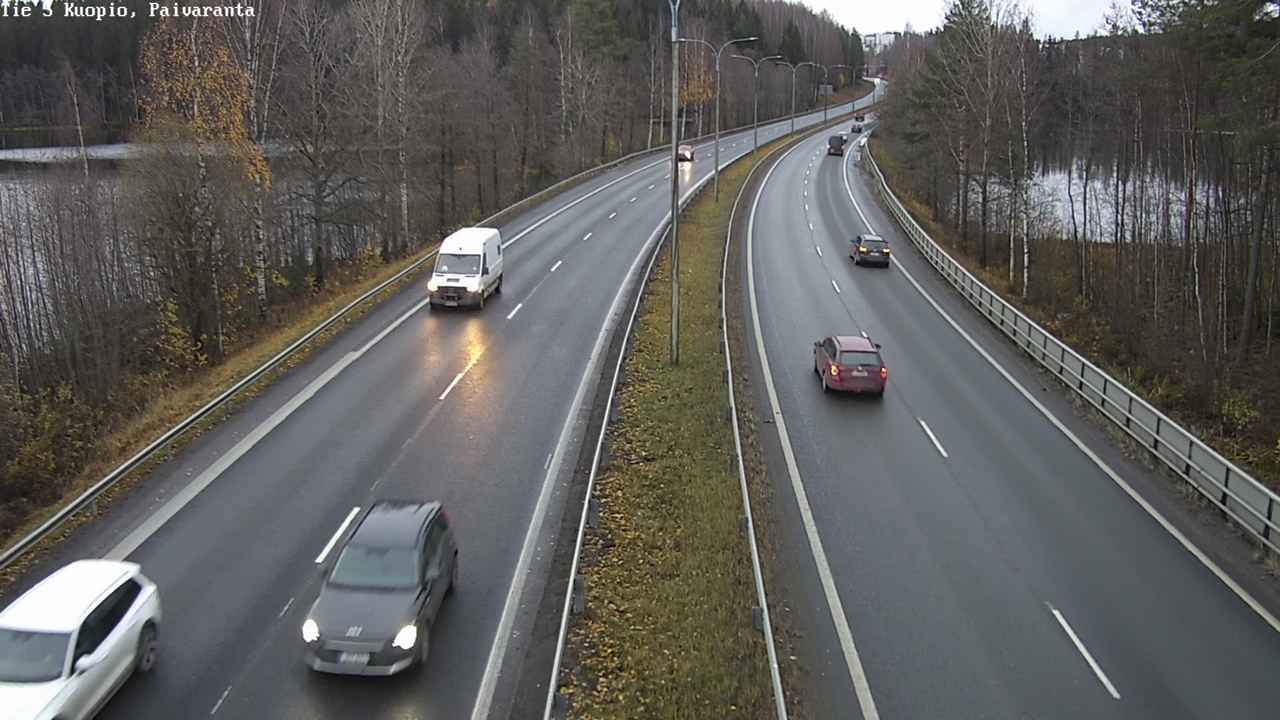 Weather Camera Image Väg 5 Kuopio, Päiväranta, Kuopio, Pohjois-Savo