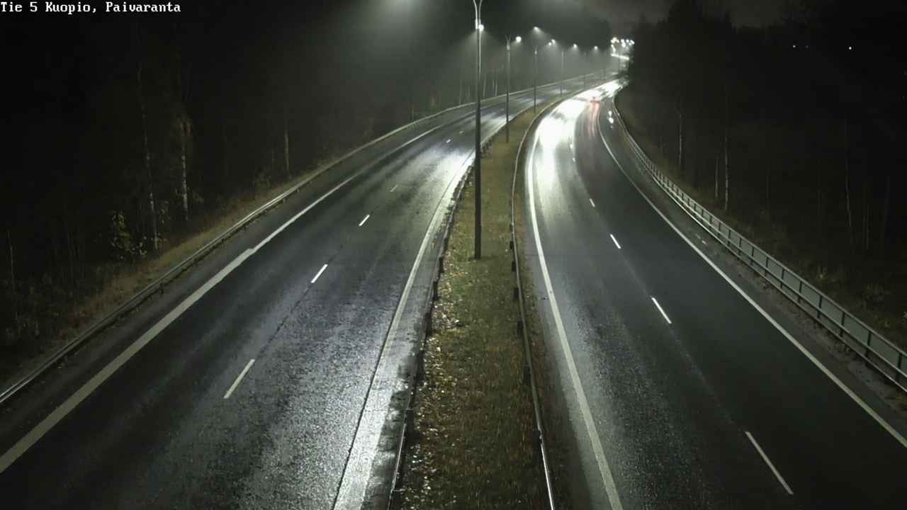 Weather Camera Image Road 5 Kuopio, Päiväranta, Kuopio, Pohjois-Savo