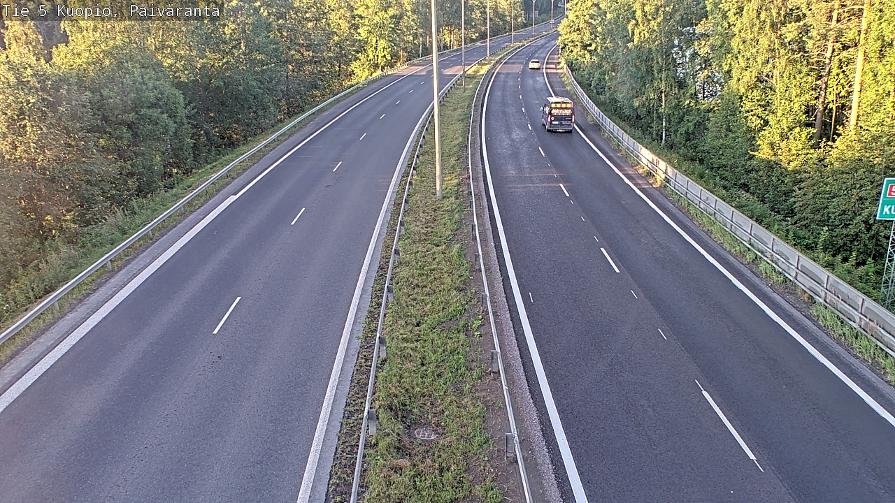 Kelikamerat Kuva Tie 5 Kuopio, Päiväranta, Kuopio, Pohjois-Savo