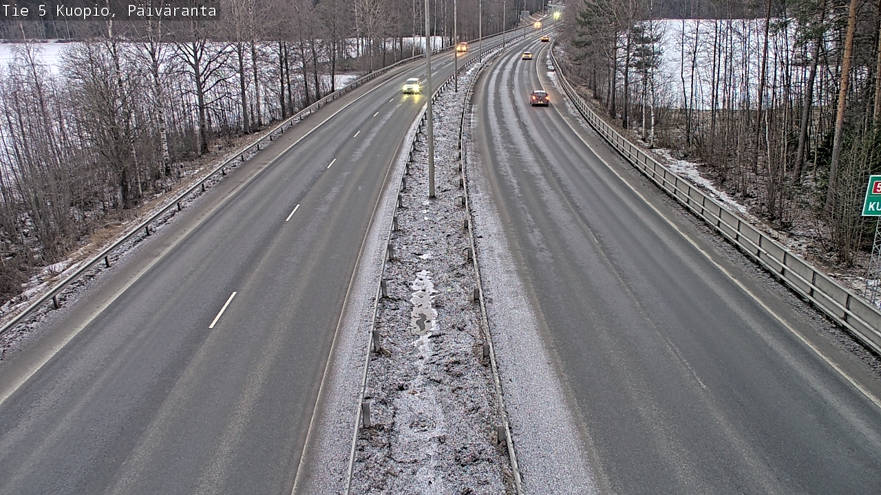 Kelikamerat Kuva Tie 5 Kuopio, Päiväranta, Kuopio, Pohjois-Savo