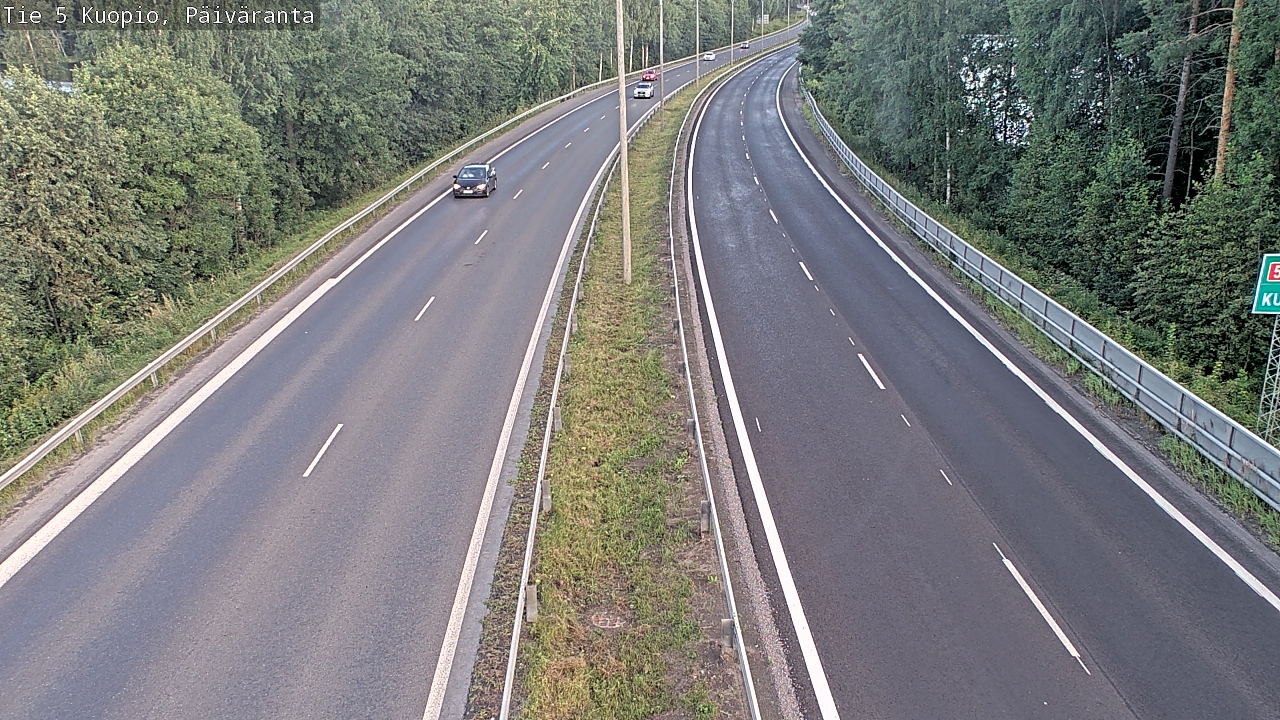 Kelikamerat Kuva Tie 5 Kuopio, Päiväranta, Kuopio, Pohjois-Savo