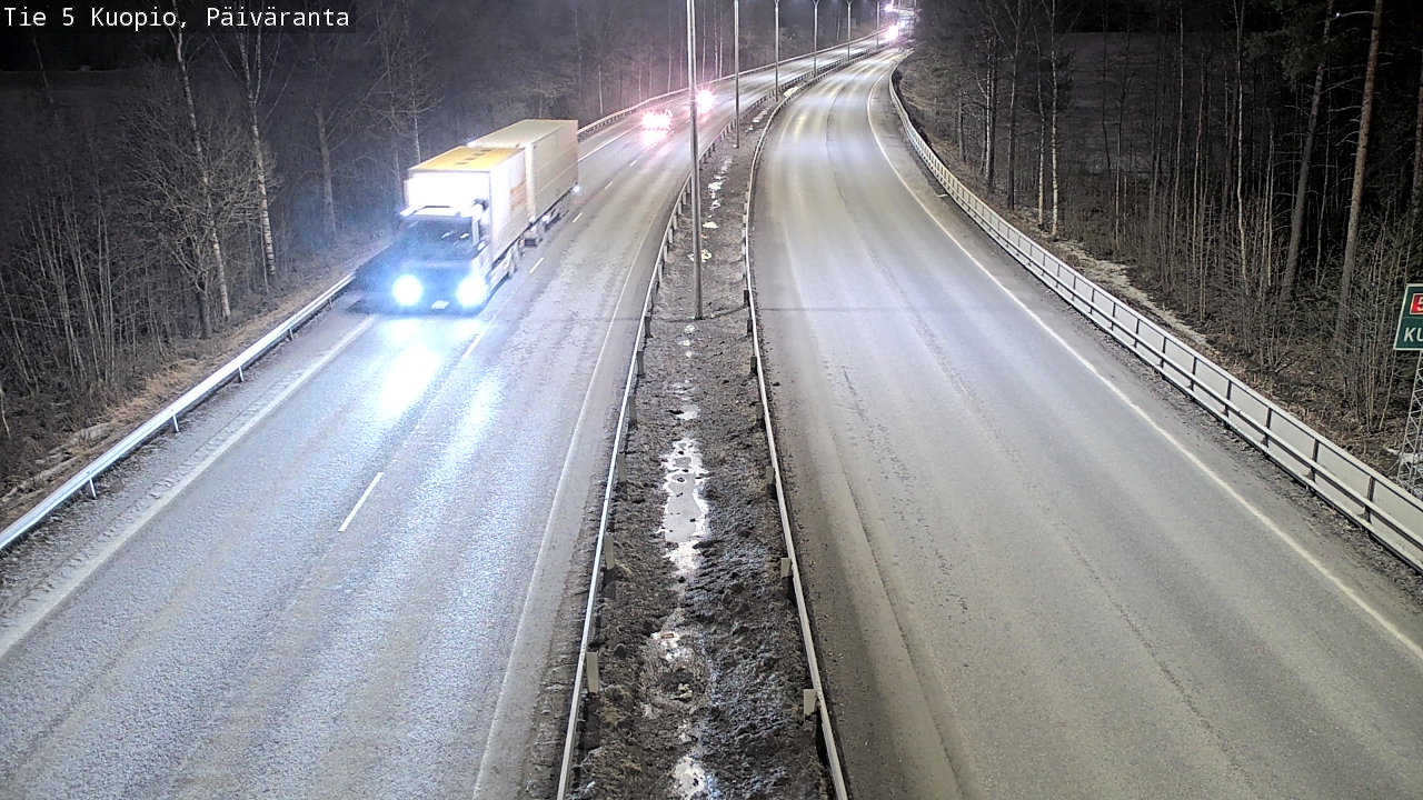 Kelikamerat Kuva Tie 5 Kuopio, Päiväranta, Kuopio, Pohjois-Savo