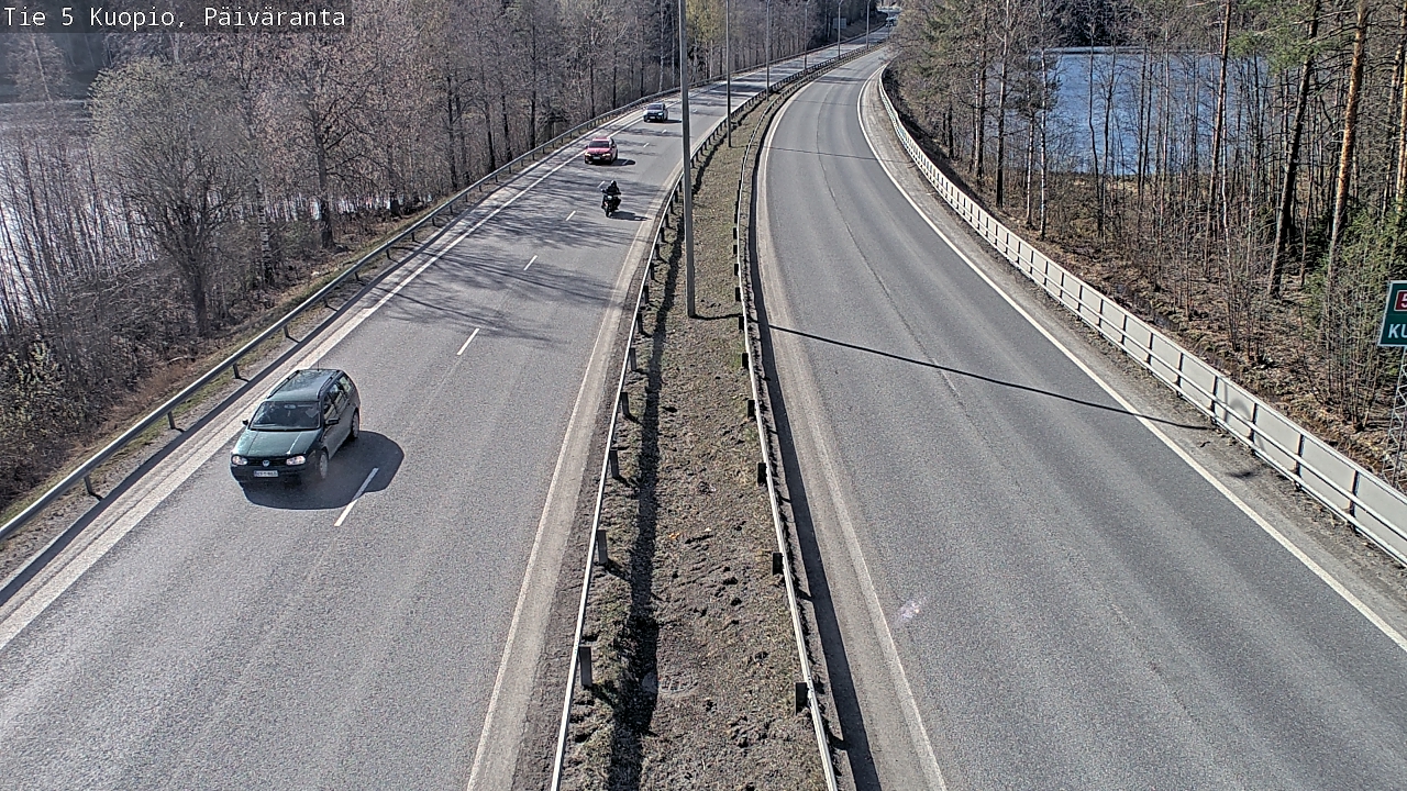 Weather Camera Image Road 5 Kuopio, Päiväranta, Kuopio, Pohjois-Savo