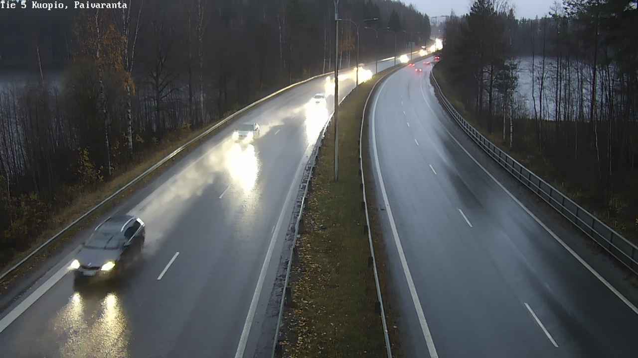 Weather Camera Image Väg 5 Kuopio, Päiväranta, Kuopio, Pohjois-Savo