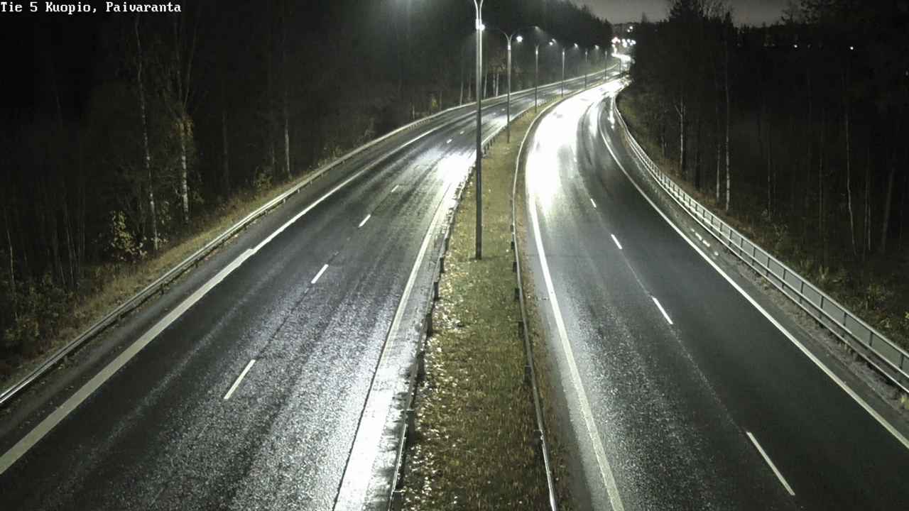 Weather Camera Image Road 5 Kuopio, Päiväranta, Kuopio, Pohjois-Savo