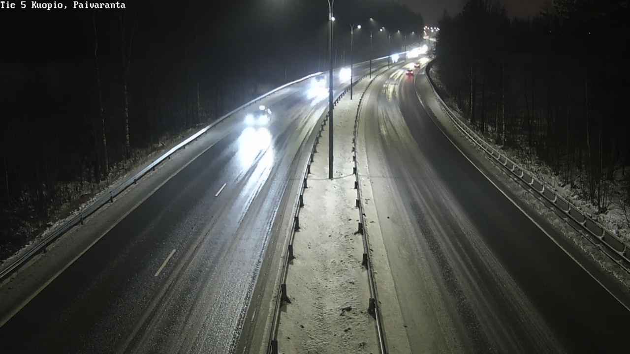 Weather Camera Image Road 5 Kuopio, Päiväranta, Kuopio, Pohjois-Savo