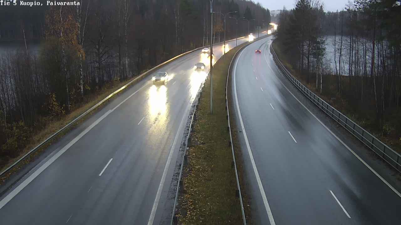 Weather Camera Image Väg 5 Kuopio, Päiväranta, Kuopio, Pohjois-Savo