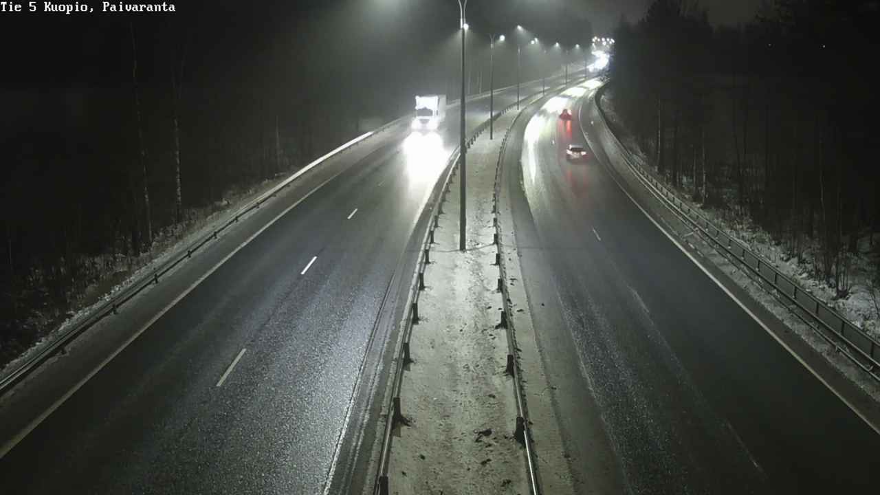 Weather Camera Image Road 5 Kuopio, Päiväranta, Kuopio, Pohjois-Savo