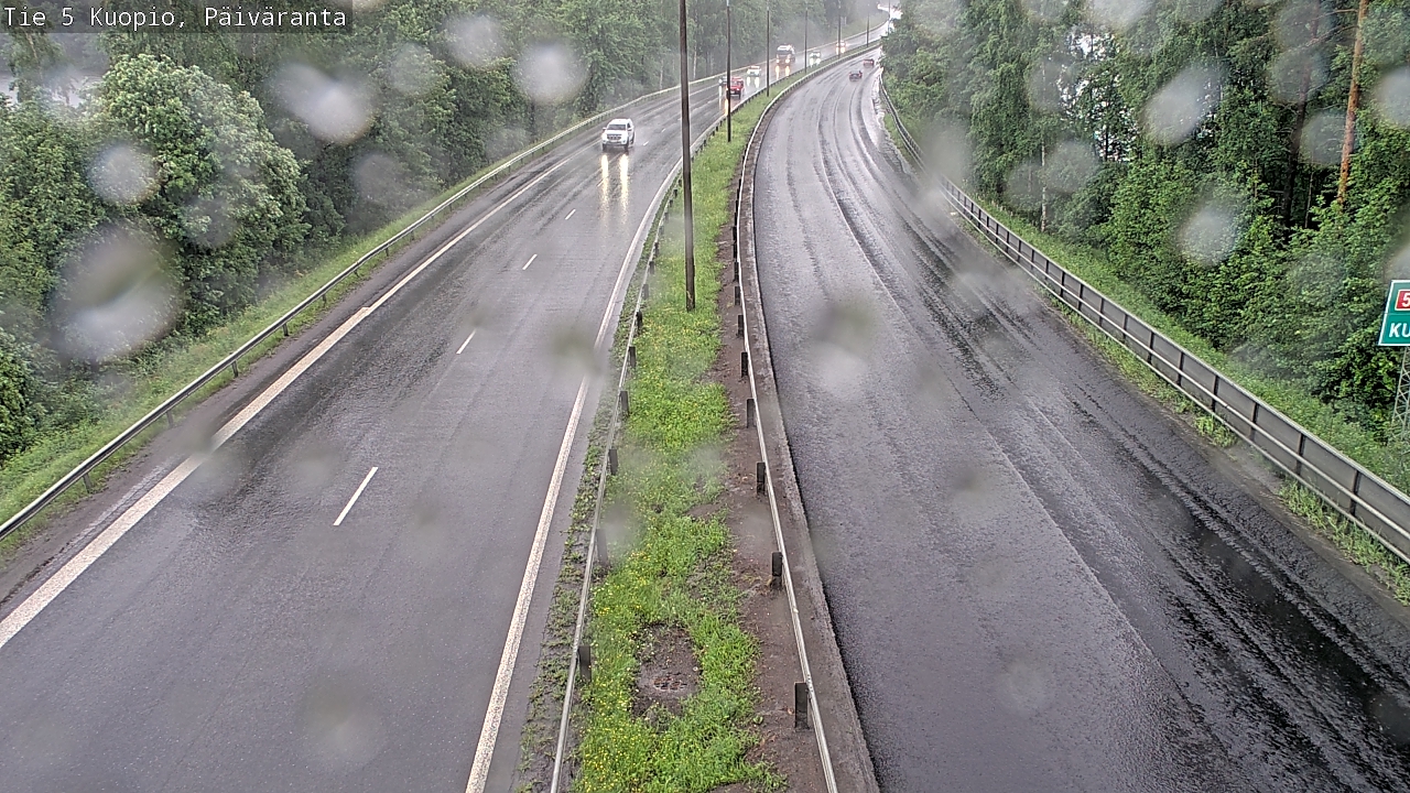 Weather Camera Image Väg 5 Kuopio, Päiväranta, Kuopio, Pohjois-Savo