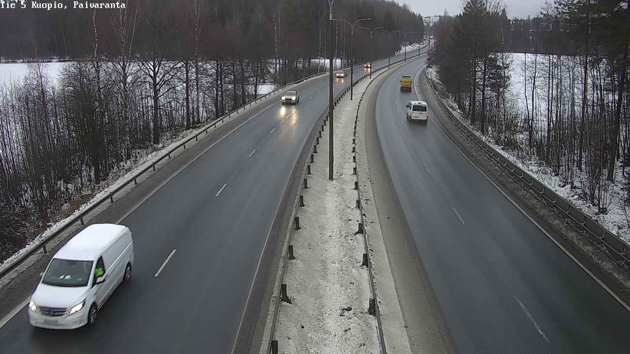 Weather Camera Image Road 5 Kuopio, Päiväranta, Kuopio, Pohjois-Savo