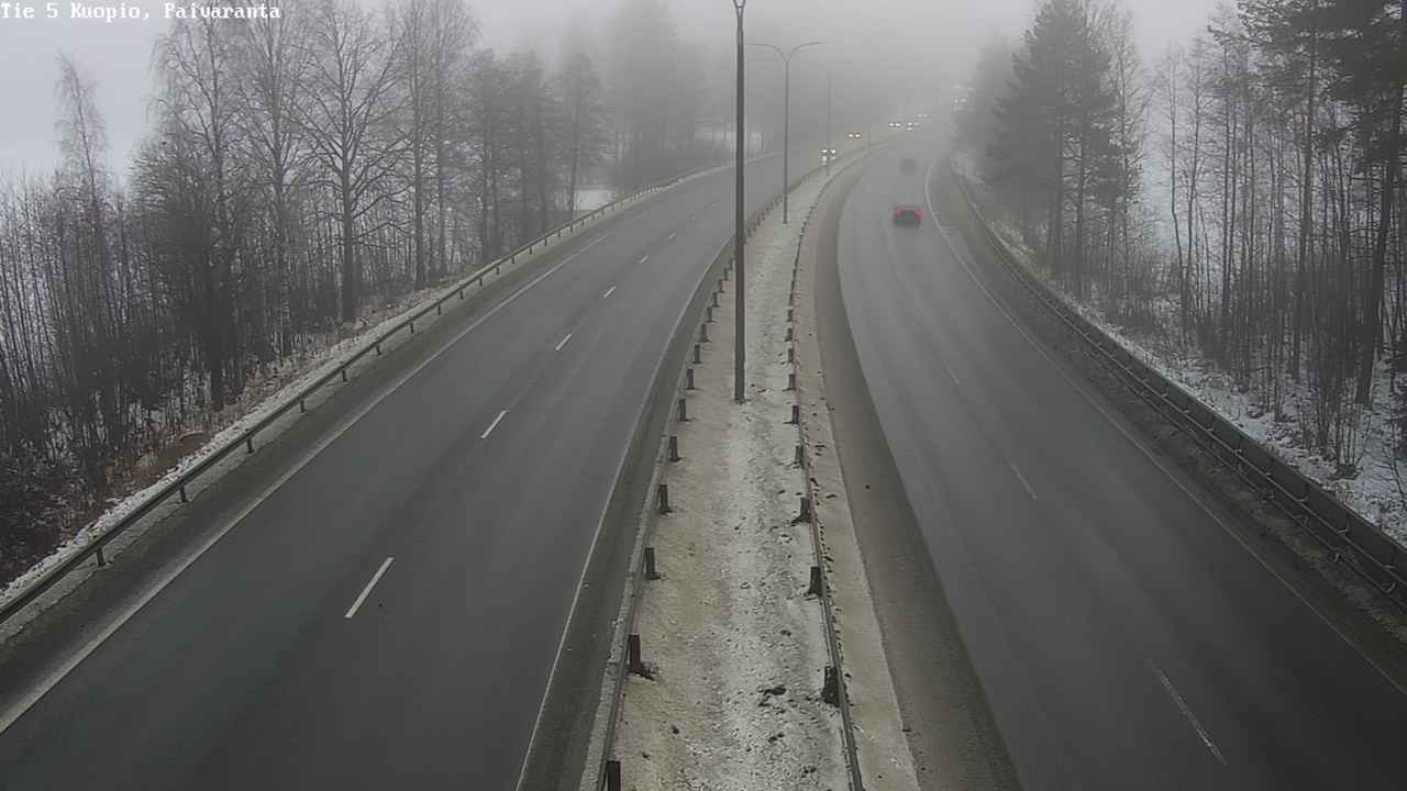 Weather Camera Image Road 5 Kuopio, Päiväranta, Kuopio, Pohjois-Savo