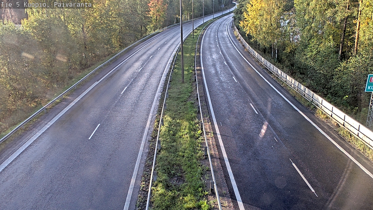 Kelikamerat Kuva Tie 5 Kuopio, Päiväranta, Kuopio, Pohjois-Savo