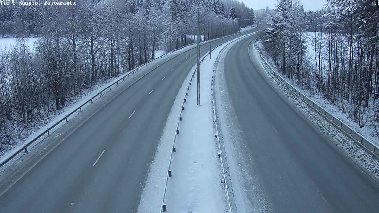 Weather Camera Image Väg 5 Kuopio, Päiväranta, Kuopio, Pohjois-Savo