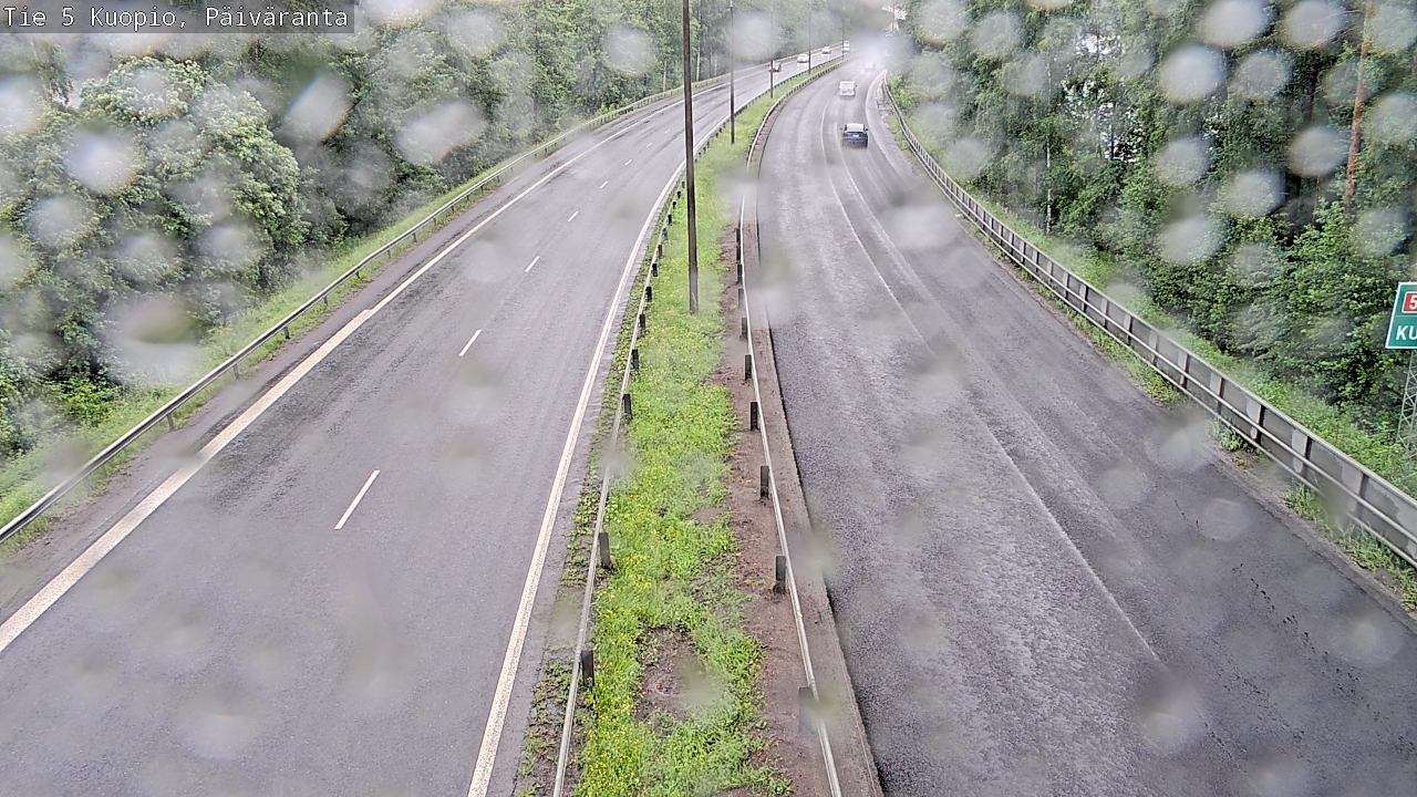 Weather Camera Image Väg 5 Kuopio, Päiväranta, Kuopio, Pohjois-Savo