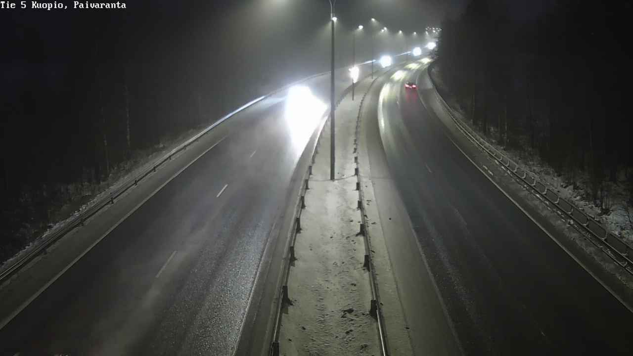 Weather Camera Image Road 5 Kuopio, Päiväranta, Kuopio, Pohjois-Savo