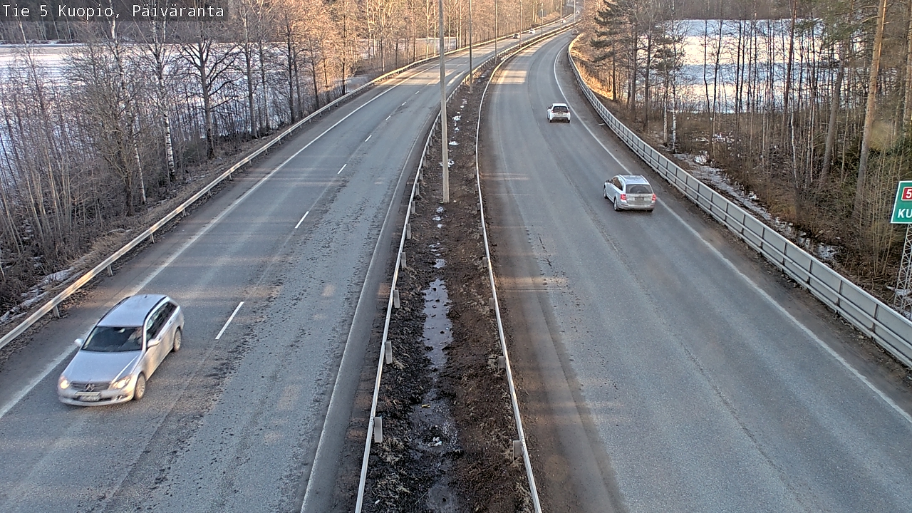 Kelikamerat Kuva Tie 5 Kuopio, Päiväranta, Kuopio, Pohjois-Savo