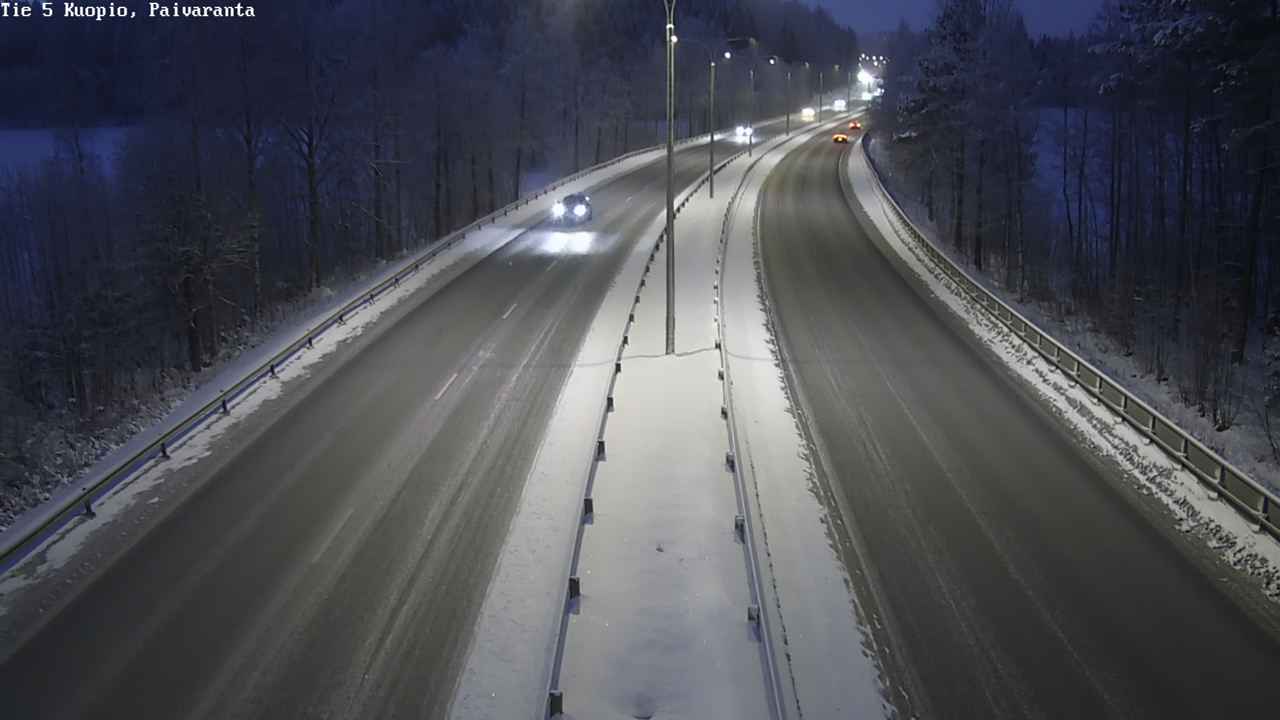 Kelikamerat Kuva Tie 5 Kuopio, Päiväranta, Kuopio, Pohjois-Savo