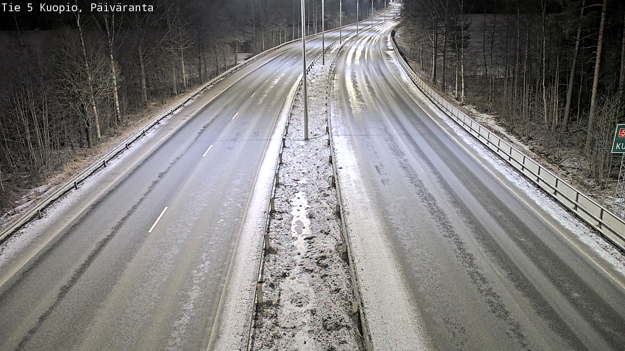 Kelikamerat Kuva Tie 5 Kuopio, Päiväranta, Kuopio, Pohjois-Savo