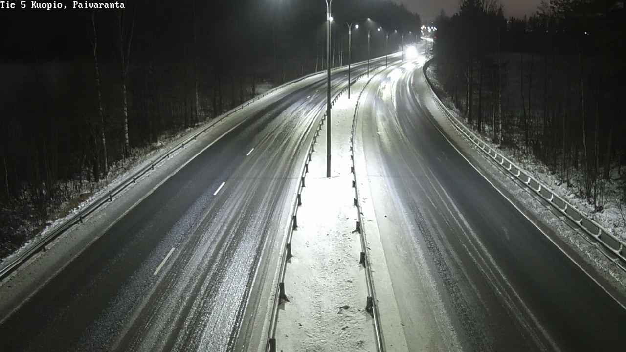 Weather Camera Image Road 5 Kuopio, Päiväranta, Kuopio, Pohjois-Savo